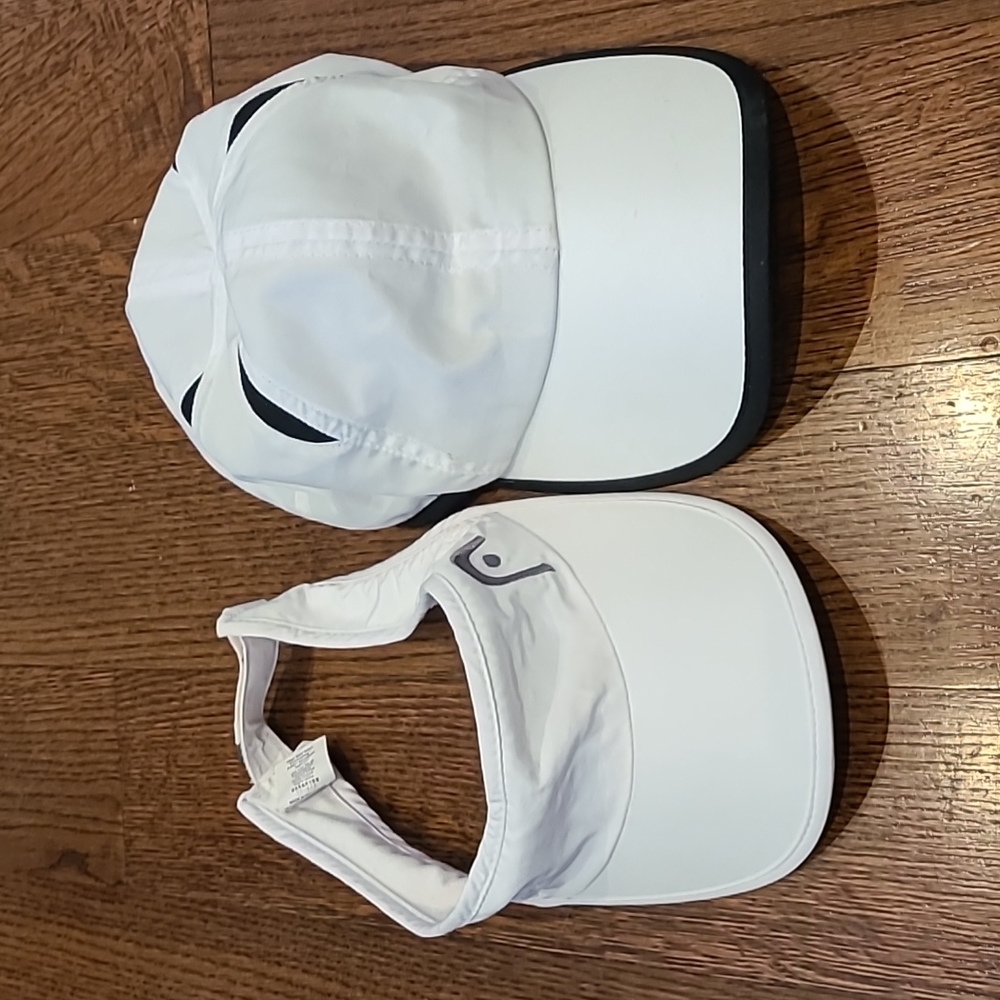 Visor and baseball cap